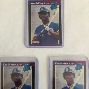 1989 Donruss RATED ROOKIE KEN GRIFFEY JR.